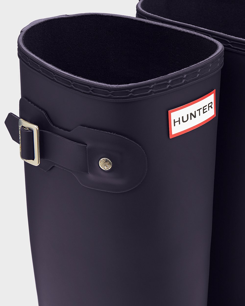 Galochas Altas Hunter Feminina Roxo - Original - 08LZCGBUH